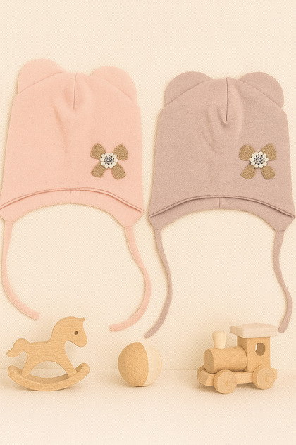 100% cotton twin baby beanie