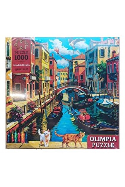 Olimpia Kutulu Puzzle 1000'lik 68x48 cm Colorful Hills Under