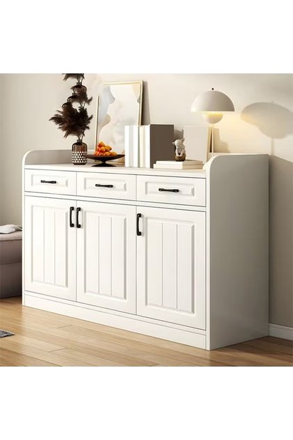 Modern Wooden Storage Kitchen Cabinet with Shelves for Living Room & Kitchen 120cm