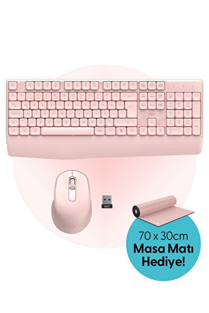Daxi MK260 Comfort Touch Combo 2.4GHz Kablosuz Klavye Mouse Seti