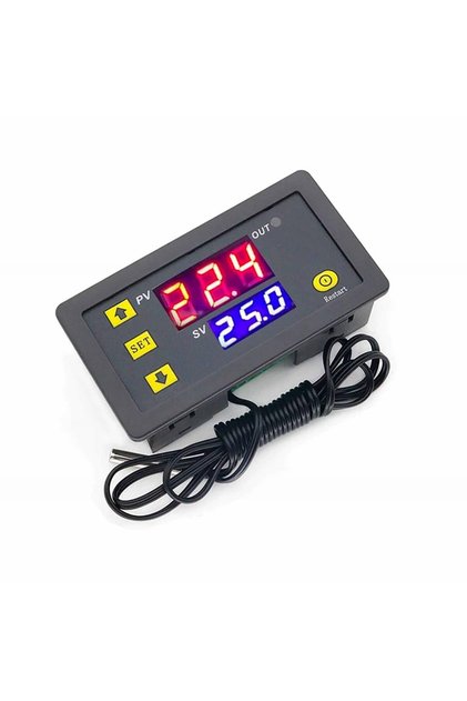 Термостат за температура, с дисплей, 230V