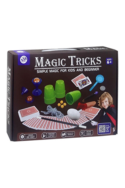 Online Magic Trıcks Sihirbazlık Oyun Seti 135 in Üzerinde Numara