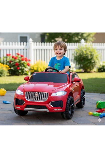 Jaguar 12 Volt Kumandalı Akülü Araba