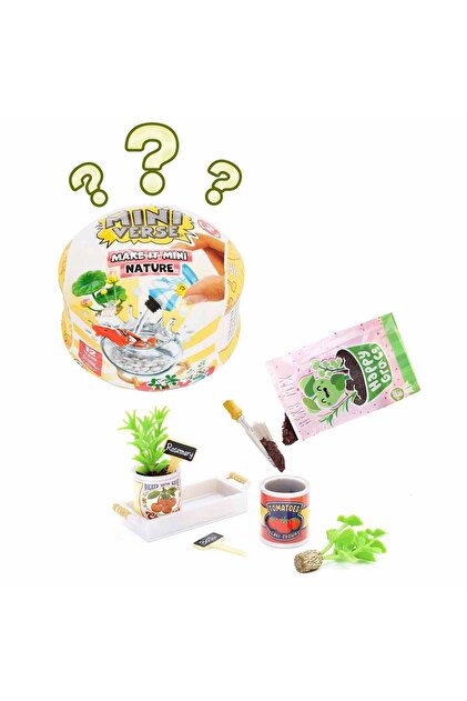 マウンテンリサーチ　diptrayとミニプレート2個のset Miniverse Make It Mini Nature Sürpriz Paket S2 - Fiyatı, Yorumları