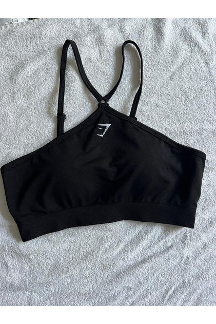 GYM Halterneck Spor Bra Büstiyer Top