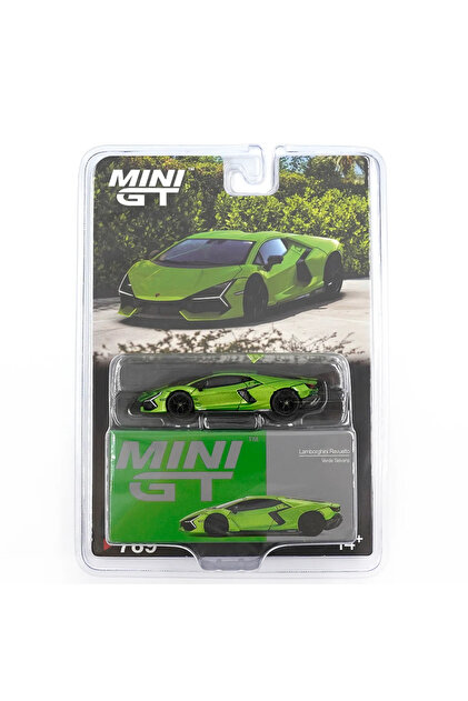 mini gt 1:64 Lamborghini Revuelto Verde Selvans Diecast Model