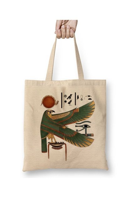 Ancient Egypt Ancient Egypt Horus White Tote Bag Long Handle Shopping Bag Beach Bag