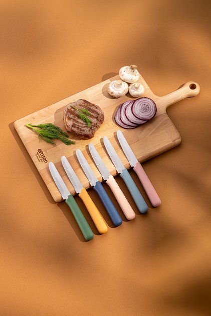 Rustik 6'lı Steak Bıçak Seti