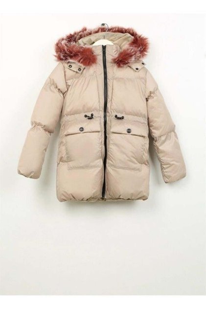 Ella girl child beige coat