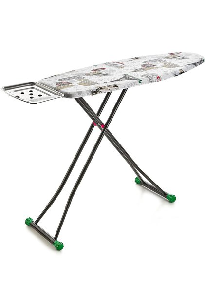 Dogrular Perilla Brilla Liana Large Ironing Table, UM/15014, 44 Cm, Heat Resistant, Foldable, Pink