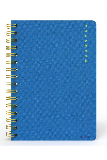 Melimelek Checkered Notebook Blue (Cloth Bound) - Ceyda Düvenci
