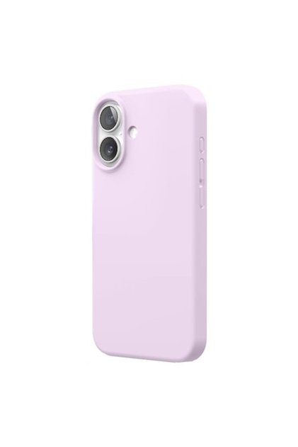 Husă de protecție pentru iPhone 17, silicon ultra-subțire, mov, interior din microfibră