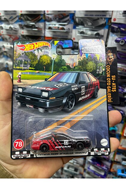 HOT WHEELS Toyota AE86 Sprınter Trueno (1.64 ölçek nadir parça