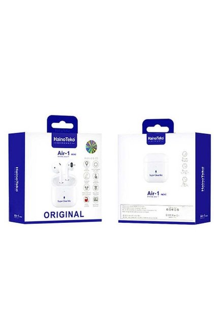 Haino Teko Air 1 Mini Bluetooth Wireless Earphone Headset with Super Clear Mic