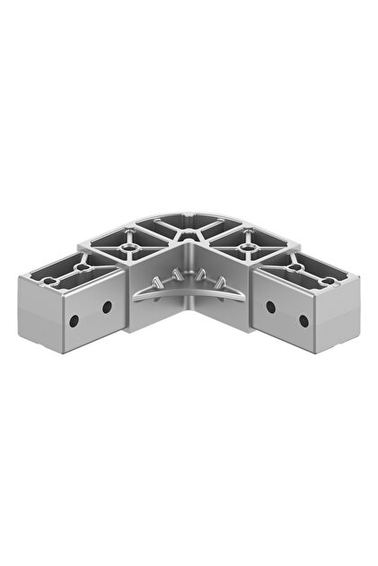 okifix 40x40 mm Kutu Profillerle Uyumlu 11,25° Geniş Açılı Sağ