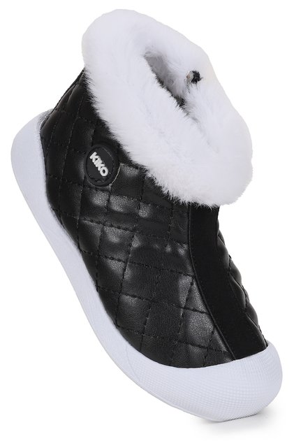 Biser Zippered Thermo Sole Baby Girl Boots Shoes