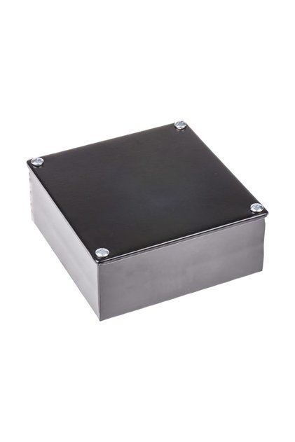 Electrical Junction Box, Project Box ABS Plastic Enclosure with Wall Bracket (4X4X3)