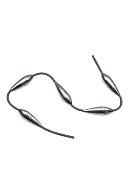 Plute Fish-On-X pentru torpede cu tub de silicon, 5 bucăți, 2,5 g