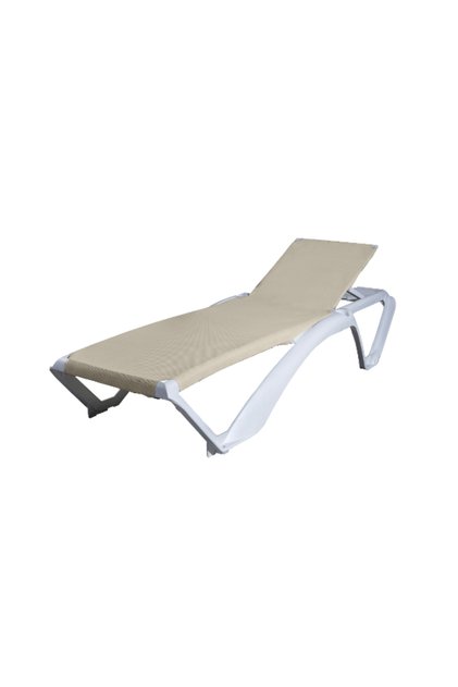Marina Club Elegant and Modern Design Reclinable Patio Lounger