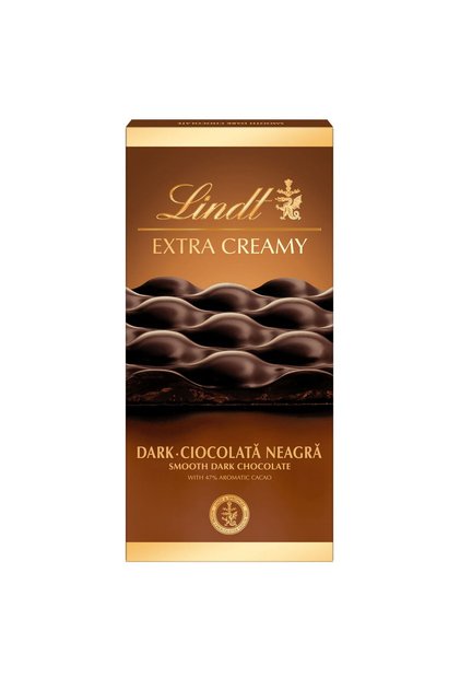 Ciocolata fina neagra Extra Creamy, 47% cacao, 80 g