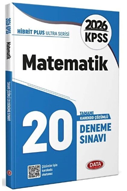 Ankara Kitap Merkezi 2026 KPSS Matematik Ultra 20 Deneme Data