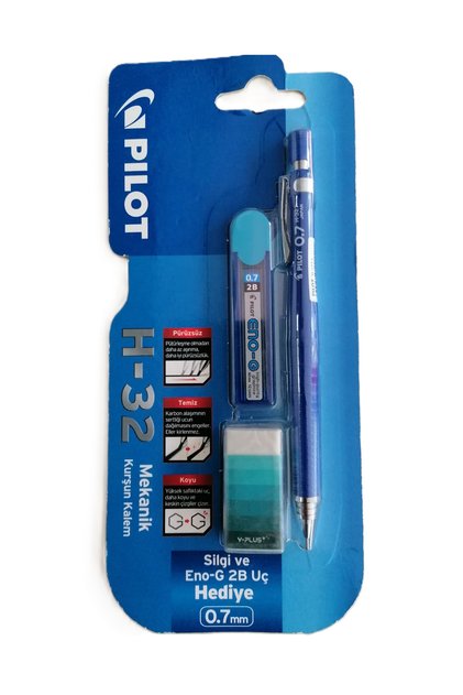 Mekanik Kurşun Kalem 0,7mm Lacivert N:H-32-GT 3'lü SET