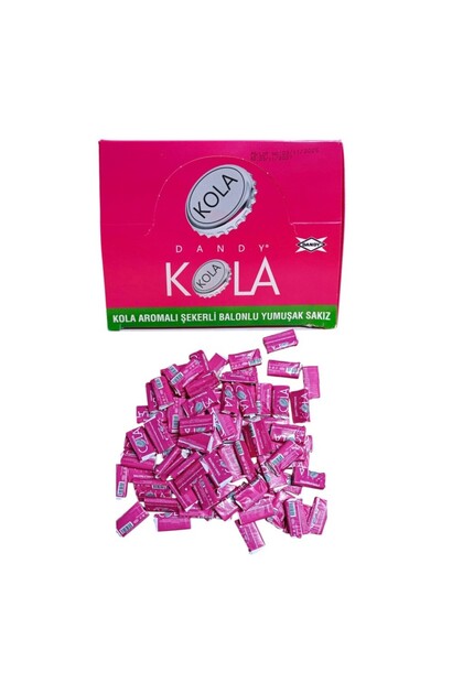 Nostaljik Lezzetler Nostaljik Dandy Kola Sakız 1 Paket ( 100 Adet