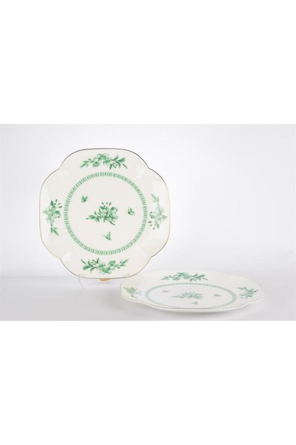 Leaf Elegance 2li Servis Tabağı 25cm