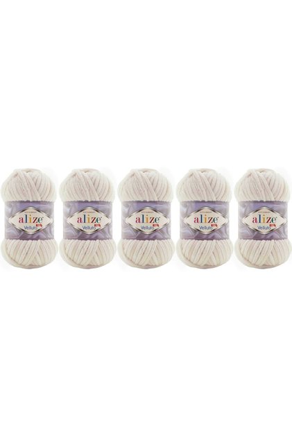 Velluto Velvet Hand Knitting Yarn 100 Gr 3 Pcs Color 599 Stone Color