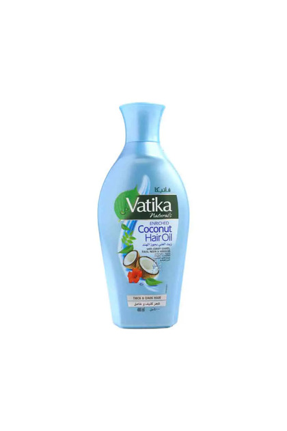 Naturals Enriched Coconut Hair Oil with Curry Leaves Tulsi for Thick and Dark Hair- 400ml