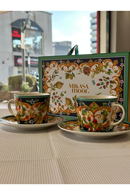 Mikasa Moor CAPRİ FLORA 2'Lİ ÇAY SETİ 220 CC - Fiyatı, Yorumları