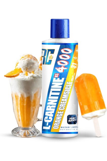 L-Carnitine XS 4000 Liquid, 16 oz, Orange Creamsicle