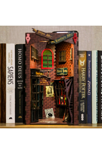 Timber Scent Knockturn Alley 3D Puzzle Maket - Classic - Fiyatı