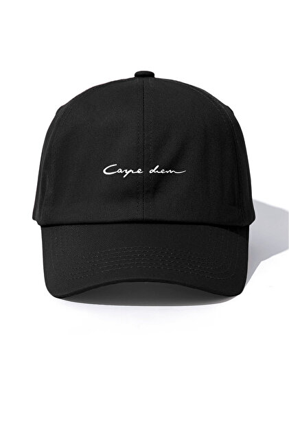 Carpe Diem Printed Snapback Hat