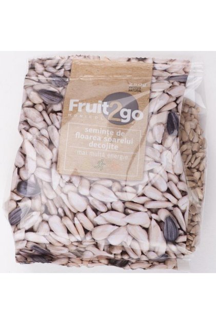Seminte floarea soarelui decojite crude Fruit2Go - 500 g