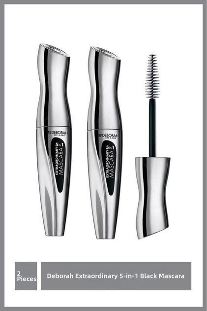 Milano Extraordinary 5 in 1 Black Mascara* 2 Pieces