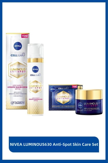 NIVEA LUMINOUS630 Anti-Blemish Serum + Anti-Blemish Day Care Cream Set