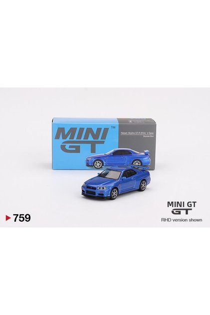 Nissan Skyline Gt-R (R34) V-Spec Bayside Blue 759