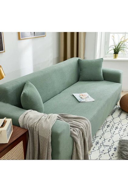 Seat Cover Sofa Cover Lycra Stretch Elastic Flexible Square Pattern Seat Cover Sofa Cover