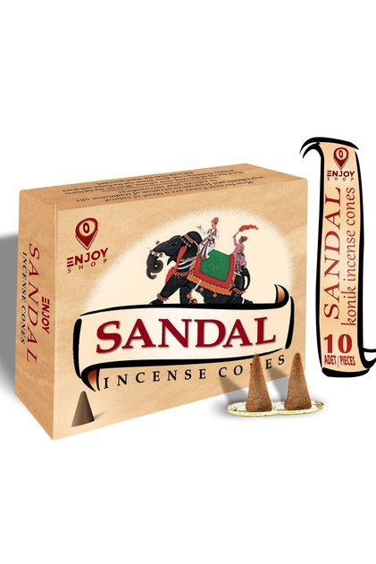Sandal / Sandalo Konik Tütsü 10 Adet / Pieces Not : Geri Akışlı Tütsü Değildir