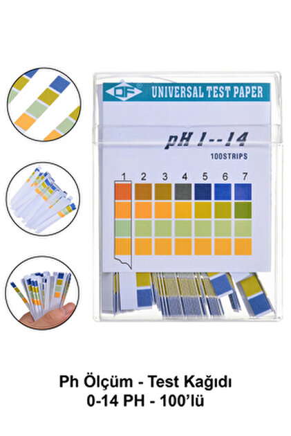 BLUECHEMIAindustry PH KAĞIDI 0-14 pH 80 Adetlik - Fiyatı, Yorumları