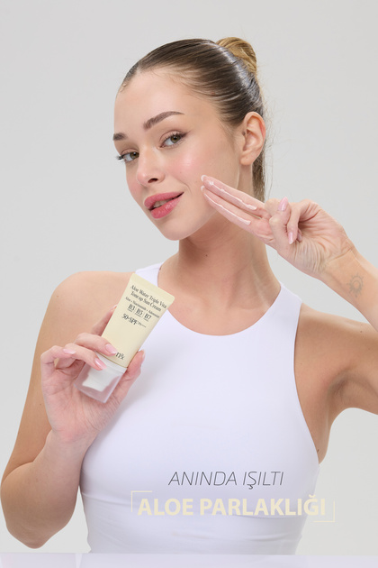 farmrx Aloe Water Triple Tone Up Sun Cream Spf 50+ Nemlendirici ve
