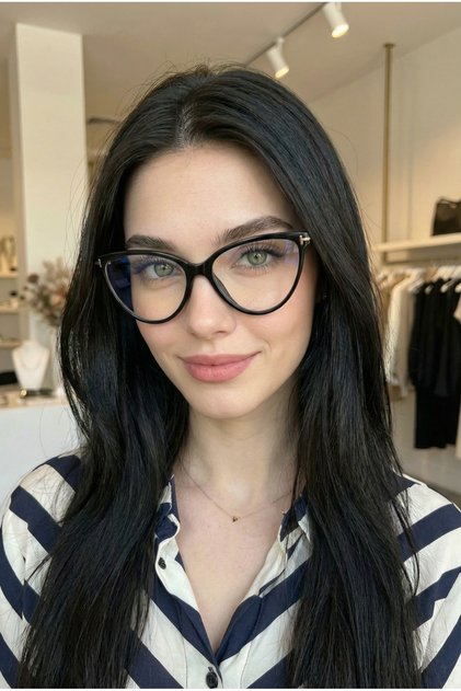 نظارات UV400 Cat Eye للحماية من الضوء الأزرق، متوافقة مع الضوء الأزرق، نظارات شاشة الكمبيوتر