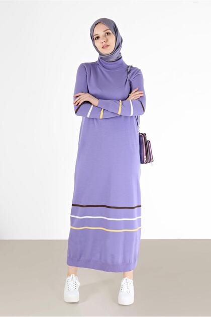 ROCHIE DE TRICOATĂ CU DETALII FÂNȚE 42024