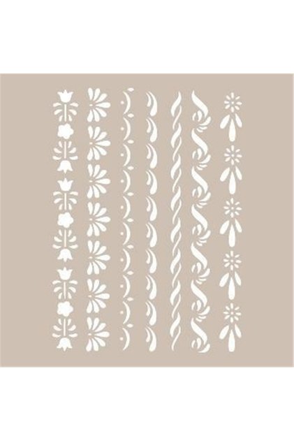 استنسل سلسلة A4 طراز AS402 مقاس 21×29