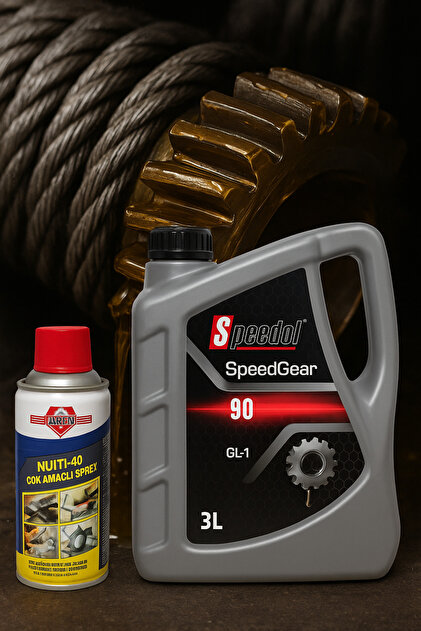 Speedol Speed Gear 90 Numara Asansör Dişli Bakım Yağı 3LT Ve Çok
