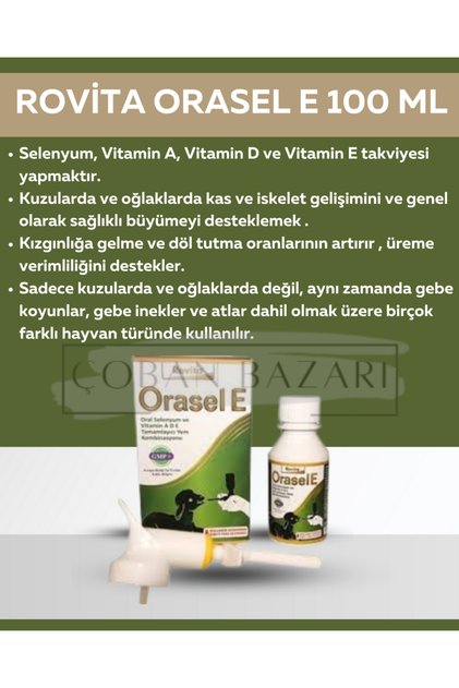 Rovita Orasel E 100ml