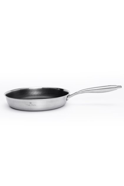 Steel Fusion Hibrit 24 Cm İndüksiyon Tabanlı Paslanmaz Çelik Tava