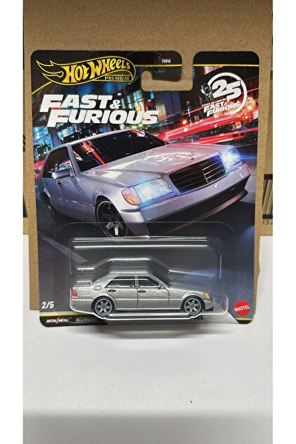 HOT WHEELS Premium 2026 Fast And Furious 25. Yıl 5'li Set HNW46