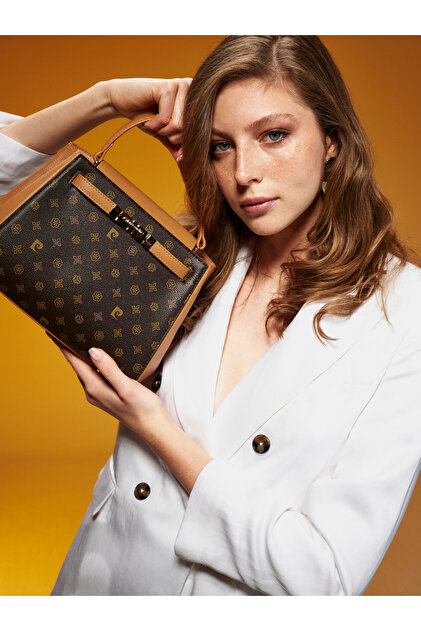 Coffee Monogram Women's Shoulder Bag 05Po25Y10331